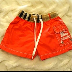 Baby burberry shorts